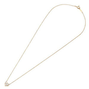 TiffanySentimental Heart Diamond Pendant Necklace Rose Gold